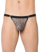 SoftLine Bikini Tanga Barbati Grey Panther S-L