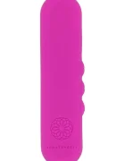 Sportsheets Vibrator Mini Pivot Flat Bullet 5 Viteze Silicon USB Roz 10 cm