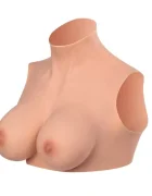 Starbust Top Realist cu Sani Guler Inalt Silicon Premium Light Skin Marimea M Cupa D 3.3 kg