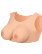 Starbust Top Realist cu Sani Silicon Premium Very Light Skin Marimea XL Cupa G 5 kg
