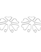 STD Accesorii Sani Little Flowers Argintiu