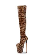 STD Cizme Sexy Animal Print Marime 38