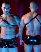 STD Costum 2 Piese Erotic Dream Negru S/M