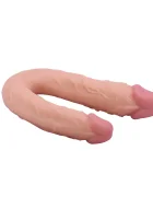 STD Dildo Dublu Realist Tommy PVC Natural 21.5 cm