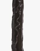 STD Dildo Long D cu Ventuza PVC Maro 41.5 cm