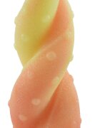 STD Dildo No.3 Fantasy Beasts Silicon Premium Portocaliu/Galben 21.5 cm