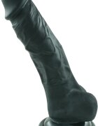 STD Dildo Realist Rowe Silicon Negru 17 cm