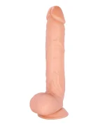 STD Dildo Realist Sam cu Ventuza la Baza TPE Premium Natural 28.2 cm