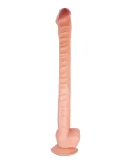 STD Dildo Realist The Great cu Ventuza PVC Natural 42 cm