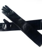 STD Manusi Lungi Enigma Wetlook Negru S 53 cm