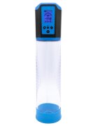 STD Pompa de Penis Electrica Automata Ecran LCD 8 Intensitati Suctiune Reincarcare USB Albastru