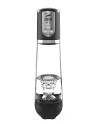 STD Pompa Electrica Automata de Penis Luxury Pump cu Manson Stimulator TPE Moale Waterproof USB Magnetic 31.5 cm