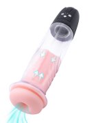 STD Pompa Electrica Automata Suck Vacuum Penis Pump 8 Moduri Suctiune USB Transparent