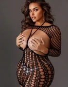 STD Rochie Mini Open Cup Material Elastic Negru S-L