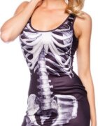 STD Rochie Schelet Mini Neagra S