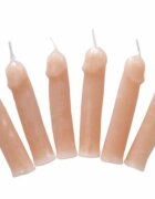 STD Set 6 Lumanari in Forma de Penis