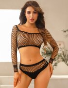 STD Set Lenjerie 2 Piese Nika Negru S/M