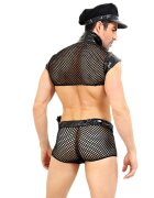 STD Uniforma Politist Super Sexy 4 Piese Negru M/L