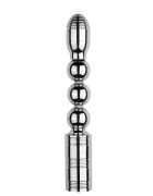 STD Vibrator Bendable 10 Moduri Vibratii Metal USB Argintiu 22 cm