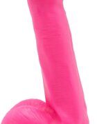 TOY JOY Dildo Happy Dicks Cu Testicule Roz 16.5 cm