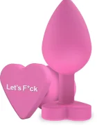TOY JOY Dop Anal Let's Fuck Silicon Roz 8.5 cm