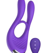 TOY JOY Inel de Penis Joy Ride To Paradise Remote Control 7 Moduri Vibratii Silicon USB Mov