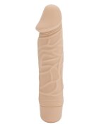 TOY JOY Mini Vibrator Realist Classic Multispeed Silicon Natural 15.5 cm