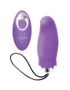 TOY JOY Ou Vibrator Remote Control Make My Orgasm Eggsplode Silicon Mov