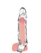 TOY JOY Prelungitor Penis Extension Sleeve Medium Clear