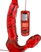 TOY JOY Strap-On Bend Over Boyfriend cu vibratii