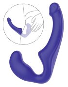 TOY JOY Strap-On Bend Over Boyfriend Silicon Violet 23 cm
