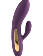TOY JOY Vibrator Iepuras Splendor 7 Moduri Vibratii Silicon USB Mov 17 cm