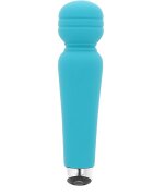 TOY JOY Vibrator Masaj Push My Limits 7 Moduri Vibratii Silicon USB Albastru 14.5 cm