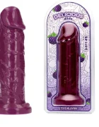 TOYZ4LOVERS Dildo Realist Parfumat Max Aroma Mure PVC Mov 25 cm