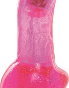 TOYZ4LOVERS Vibrator Flary Glitter Multispeed PVC Roz 22 cm