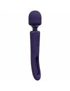 Vive Vibrator Double Wand Kiku G-Spot Flapping 10 Moduri Vibratii Silicon USB Mov 25.2 cm
