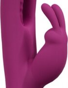 Vive Vibrator Mika Triple G-Rabbit Silicon USB Roz 23.2 cm