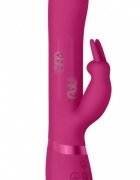 Vive Vibrator Rabbit 3-in-1 Amoris Stimulating Beads Silicon Roz