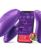 WE-VIBE Vibrator pentru Cuplu Chorus Pro App Bluetooth Control Cosmic Purple