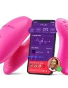WE-VIBE Vibrator pentru Cuplu Chorus Pro App Bluetooth Control Electric Pink