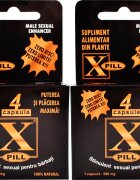 X-PILL Set 2 Bucati - Stimulent Sexual Barbati 4 Capsule