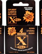 X-PILL Set 3 Bucati - Stimulent Sexual Barbati 4 Capsule
