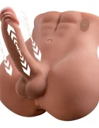 XISE Masturbator Bartlett cu Penis si Anus 7 Moduri Impingere si Vibratii Super Skin USB Magnetic Natural 5.2 kg