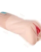 XISE Masturbator Pussy Automatic 10 Moduri Vibratii 5 Niveluri Suctiune Material Superskin Incarcare USB 26.5 cm