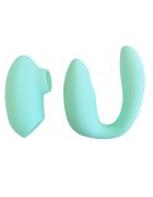 XOCOON Vibrator Couples Foreplay Enhancer cu Atasament Silicon USB Verde