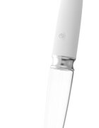 YOU2TOYS Vibrator Straight LED 10 Moduri Vibratii Silicon/Sticla USB Alb 17.7 cm