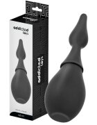ADDICTED TOYS Duș anal Travel Cleaner Model 1 capacitate 160 ml compact și ușor de folosit din silicon moale negru