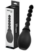 ADDICTED TOYS Duș anal Travel Cleaner Model 2 capacitate 160 ml compact și ușor de folosit din silicon moale negru