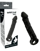 ADDICTED TOYS Manson - DONG pentru extensia penisului negru 20 cm