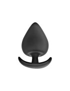 ADDICTED TOYS Plug anal Anal Plug S lungime 5.3 cm diametru 2.7 cm din silicon negru (mic)
